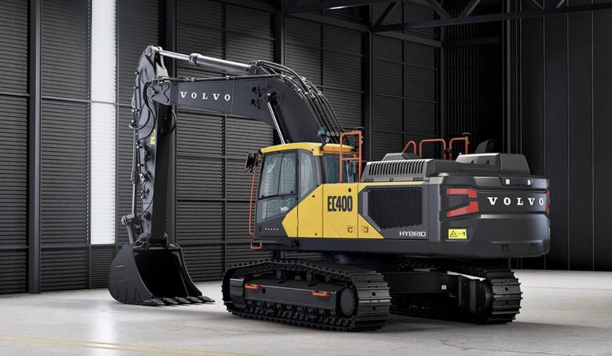 Volvo CE lleva la tecnología híbrida a su última generación de excavadoras